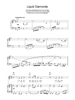 page one of Liquid Diamonds (Piano, Vocal & Guitar Chords)