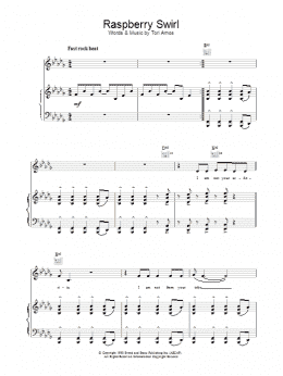 page one of Raspberry Swirl (Piano, Vocal & Guitar Chords)