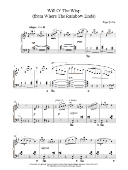 page one of Will O The Wisp (Piano Solo)