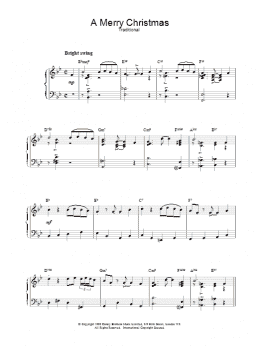 page one of A Merry Christmas (Piano Solo)