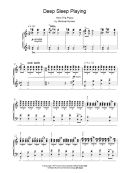 page one of Deep Sleep Playing (Piano Solo)