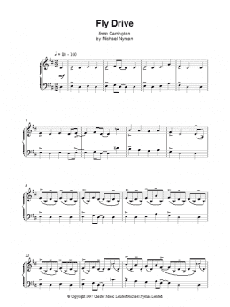 page one of Fly Drive (Piano Solo)