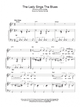 page one of The Lady Sings The Blues (Piano Solo)