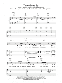 page one of Time Goes By (Piano, Vocal & Guitar Chords)