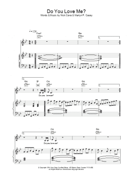 page one of Do You Love Me? (Piano, Vocal & Guitar Chords)