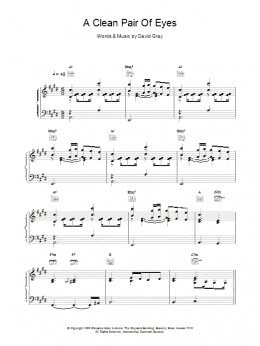 page one of A Clean Pair Of Eyes (Piano, Vocal & Guitar Chords)