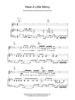 page one of Have A Little Mercy (Piano, Vocal & Guitar Chords)