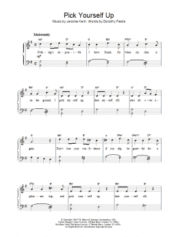 page one of Pick Yourself Up (Piano Solo)
