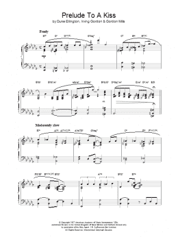 page one of Prelude To A Kiss (Piano Solo)