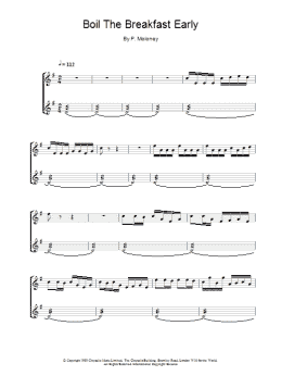 page one of Boil The Breakfast Early (Piano Solo)