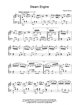 page one of Steam Engine (Piano Solo)