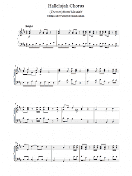 page one of (Themes) from Messiah (Piano Solo)