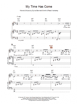 page one of My Time Has Come (Piano, Vocal & Guitar Chords)