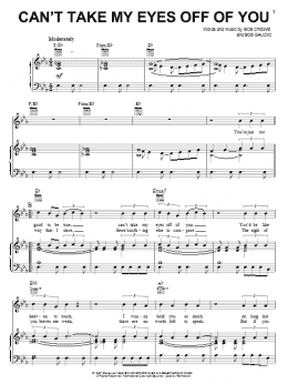 page one of Can't Take My Eyes Off Of You (from Jersey Boys) (Piano, Vocal & Guitar Chords (Right-Hand Melody))