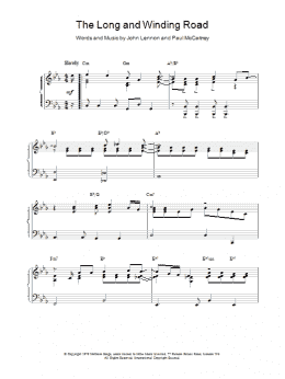 page one of The Long And Winding Road (Piano Solo)