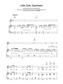 page one of Little Dolly Daydream (Piano, Vocal & Guitar Chords)