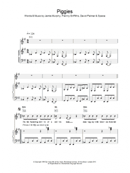 page one of Piggies (Piano, Vocal & Guitar Chords)