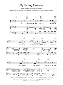 page one of My Nutmeg Phantasy (Piano, Vocal & Guitar Chords)