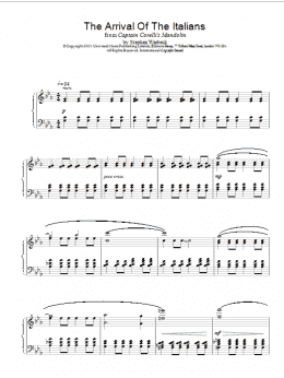 page one of The Arrival Of The Italians (Piano Solo)