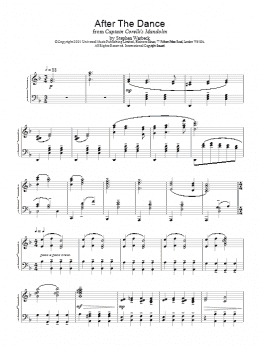 page one of After The Dance (Piano Solo)