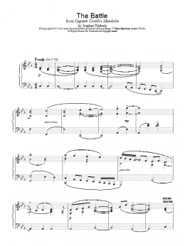page one of The Battle (Piano Solo)