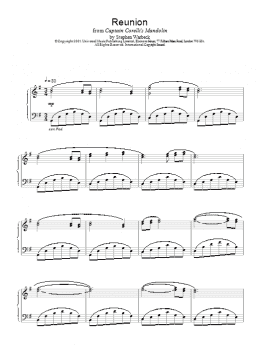 page one of Reunion (Piano Solo)