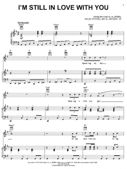 page one of I'm Still In Love With You (Piano, Vocal & Guitar Chords (Right-Hand Melody))
