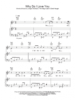 page one of Why Do I Love You (Piano, Vocal & Guitar Chords)