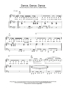 page one of Dance, Dance, Dance (Piano, Vocal & Guitar Chords)