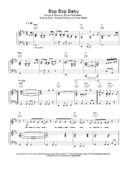 page one of Bop Bop Baby (Piano, Vocal & Guitar Chords)