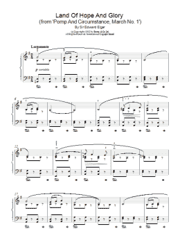 page one of Land Of Hope And Glory (Piano Solo)