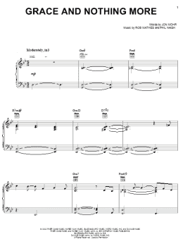 page one of Grace And Nothing More (Piano, Vocal & Guitar Chords (Right-Hand Melody))