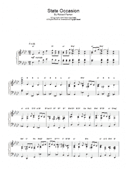 page one of State Occasion (Organ)
