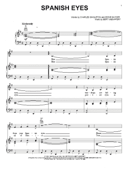 page one of We Kiss In A Shadow (Piano, Vocal & Guitar Chords (Right-Hand Melody))