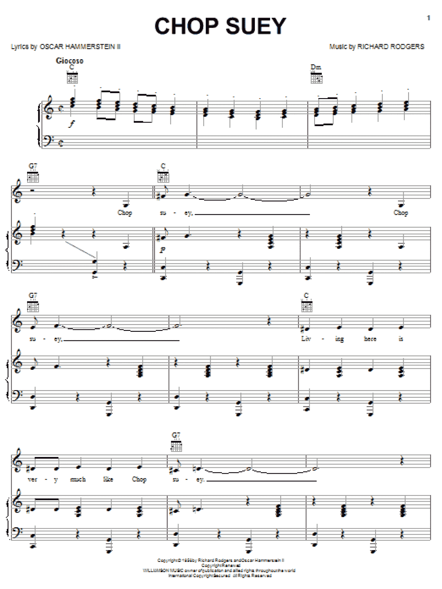 Chop Suey (Piano, Vocal & Guitar Chords (Right-Hand Melody))
