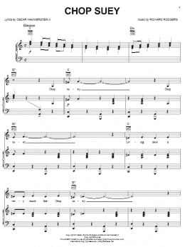 page one of Chop Suey (Piano, Vocal & Guitar Chords (Right-Hand Melody))