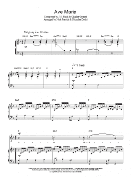 page one of Ave Maria (Piano, Vocal & Guitar Chords)