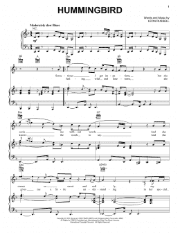 page one of Hummingbird (Piano, Vocal & Guitar Chords (Right-Hand Melody))