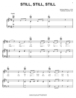 page one of Still, Still, Still (Piano, Vocal & Guitar Chords (Right-Hand Melody))