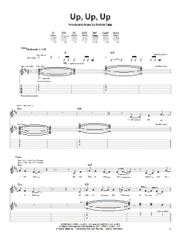 page one of Up, Up, Up (Guitar Tab)