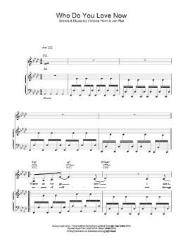 page one of Who Do You Love Now (Piano, Vocal & Guitar Chords)