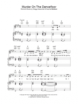 page one of Murder On The Dancefloor (Piano, Vocal & Guitar Chords)