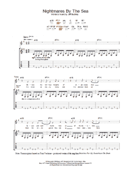 page one of Nightmares By The Sea (Guitar Tab)