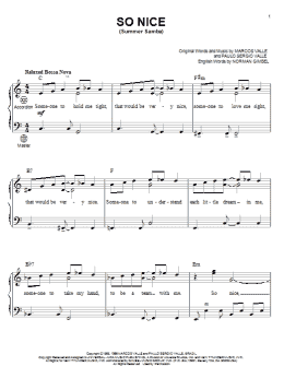 page one of So Nice (Summer Samba) (Accordion)