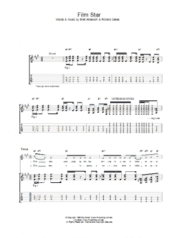 page one of Film Star (Guitar Tab)