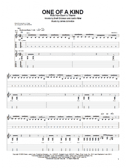 page one of One Of A Kind (Guitar Tab)
