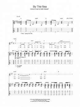 page one of By The Sea (Guitar Tab)