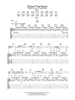 page one of Shoot The Moon (Guitar Tab)
