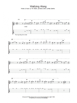 page one of Waltzing Along (Guitar Tab)