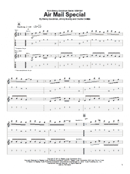 page one of Air Mail Special (Guitar Tab)